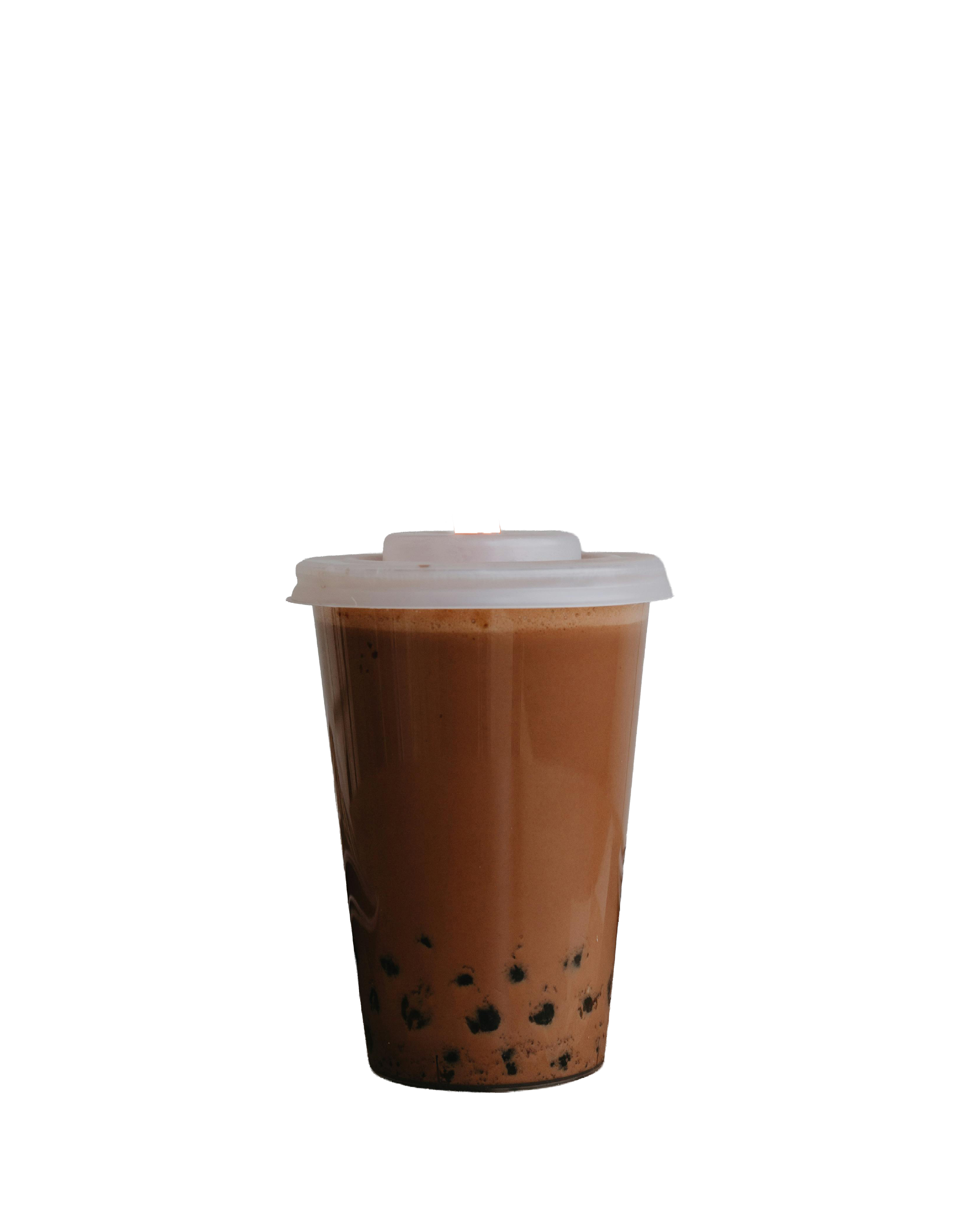 chocolate boba tea